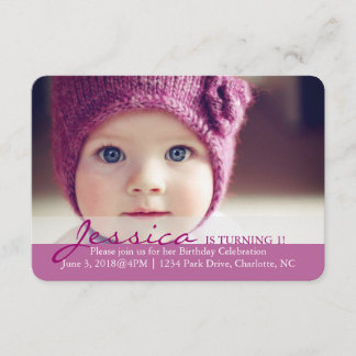 Invitación a fiesta de cumpleaños| Turno 1!