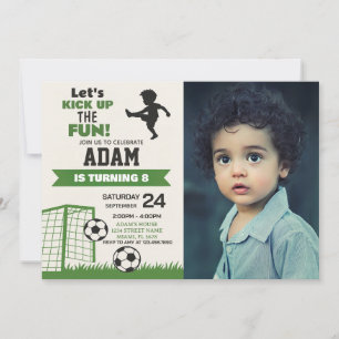 Invitación a Fiesta de Deportes Digitales para niñ