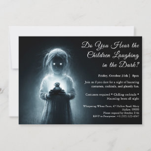 Invitación a fiesta de disfraces de Halloween para