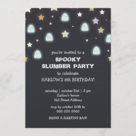 Invitación a Fiesta de fantasmas con fantasmas