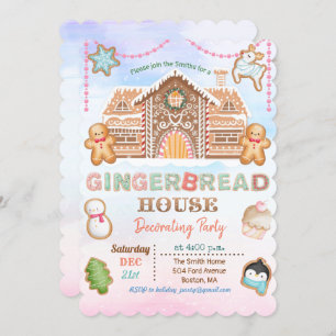 Invitación a fiesta de feriado en casa de Gingerbr