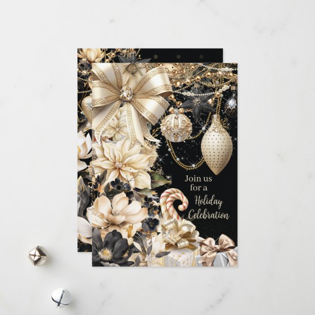 Invitación a fiesta de feriado glaminaria (Anverso/Reverso In Situ)