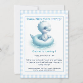 Invitación a fiesta de fiesta de cumpleaños de Blu