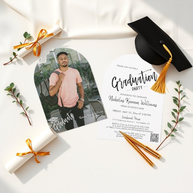 Invitación a Fiesta de fotografía de arco blanco m (Subido por el creador)