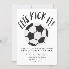 Invitación a Fiesta de fútbol