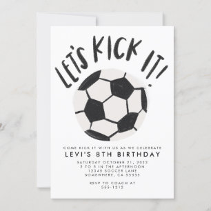Invitación a Fiesta de fútbol