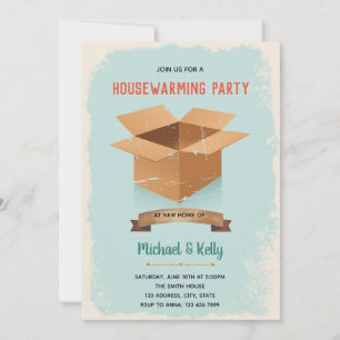 Invitación a fiesta de inauguración de casa