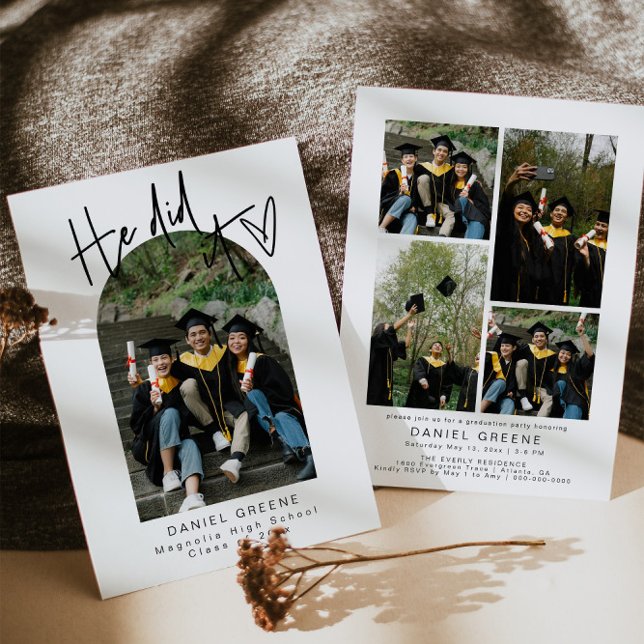 Invitación a Fiesta de Invitación de graduación de (Subido por el creador)