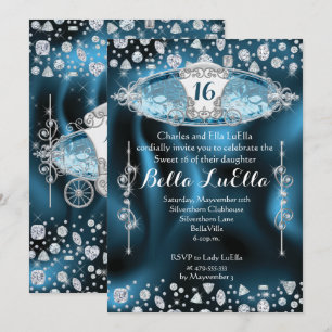 Invitación a fiesta de la fiesta de la princesa Sw