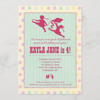 Invitación a fiesta de moda - Chica