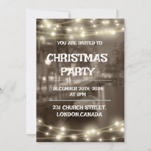 INVITACIÓN A FIESTA DE NAVIDAD