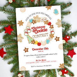 Invitación a fiesta de Navidad en Concurso de Coci
