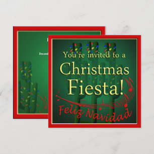 Invitación a Fiesta de navidades