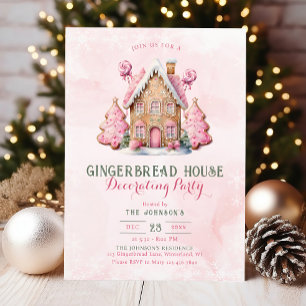 Invitación a fiesta de Navidades decoradores de pa