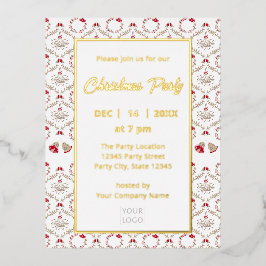 Invitación a fiesta de Navidades empresariales | R