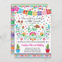 Invitación a Fiesta de primer cumpleaños de Fiesta