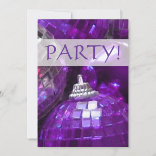 Invitación a 'Fiesta' de Purple Baubles