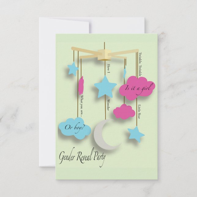 Invitación a Fiesta de Revelación de Género (Anverso)