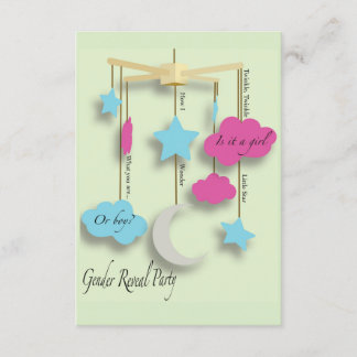 Invitación a Fiesta de Revelación de Género