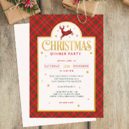 Invitación a Fiesta de vacaciones de Navidades de