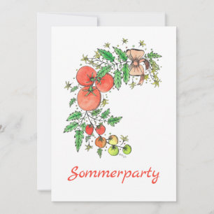 Invitación a fiesta de verano