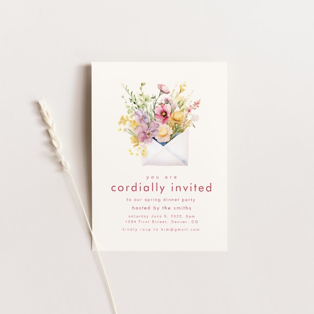 Invitación a Fiesta de verano de primavera (Subido por el creador)