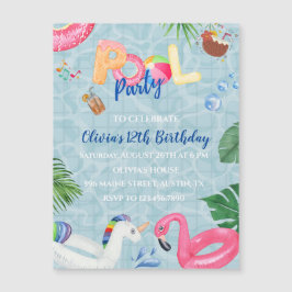 Invitación a Fiesta en la Piscina