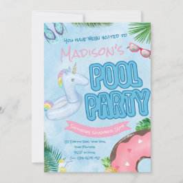 Invitación a Fiesta en la Piscina, Fiesta en la Pi