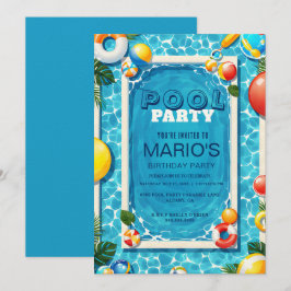Invitación a Fiesta en Splash Pad - Invitación de