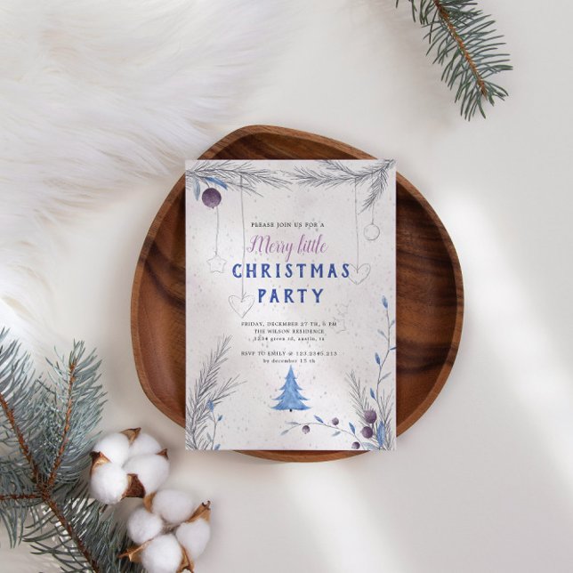 Invitación a fiesta festiva de Watercolor Pastel (Subido por el creador)