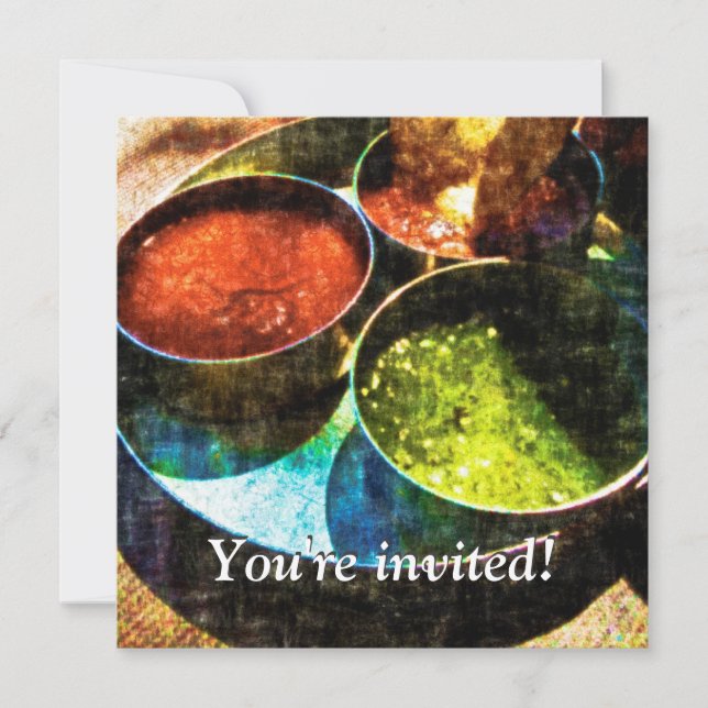 Invitación a Fiesta Mexicana (Anverso)