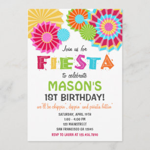 Invitación a Fiesta Mexicana de Cumpleaños