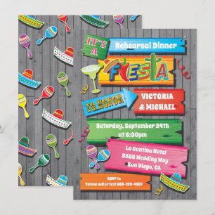 Invitación a Fiesta Mexicana de Planes de Madera R