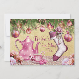 Invitación a fiesta navideña de Navidades victoria