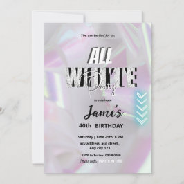Invitación a fiesta o evento de etiqueta de todo b
