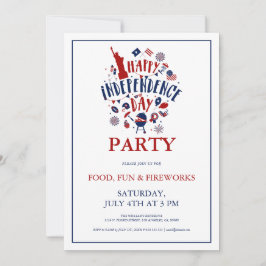 Invitación a fiesta por el Día de la Independencia