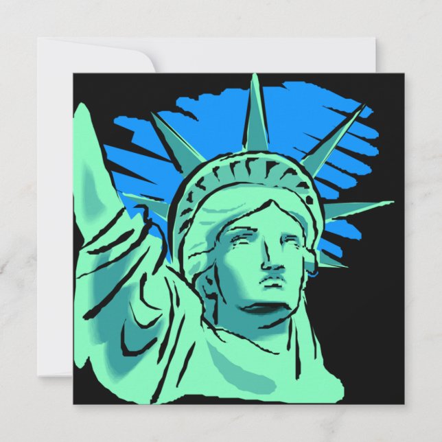 Invitación a fiesta por el Día de la Independencia (Anverso)