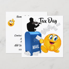 Invitación a fiesta por el Día del Impuesto