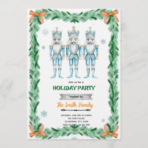 invitación a fiesta temática de Cascanueces