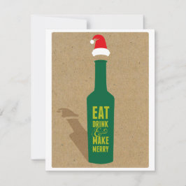 Invitación a fiestas de fin de semana para degusta