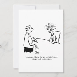 Invitación a fiestas de vacaciones - Espíritu de N