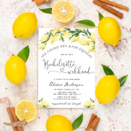 Invitación a fin de semana a Main Squeeze Lemon Ba