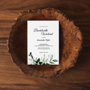 Invitación a fin de semana de bachillerato botánic