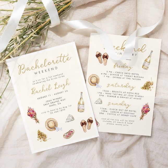 Invitación a fin de semana de invierno con picnic  (Subido por el creador)