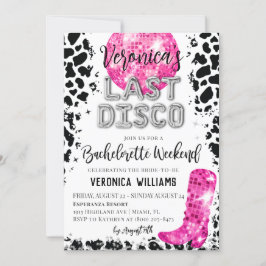 Invitación a fin de semana de la Bachelorette de D