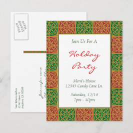 Invitación a Fleur de Lis de Personalizado Verde R