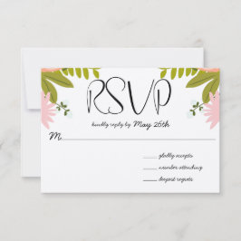 Invitación a Flora y Fauna RSVP