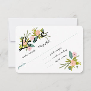 Invitación a Flora y Fauna RSVP