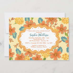 Invitación a flores encantadoras