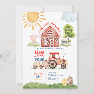 Invitación a foto de cumpleaños de cualquier edad 